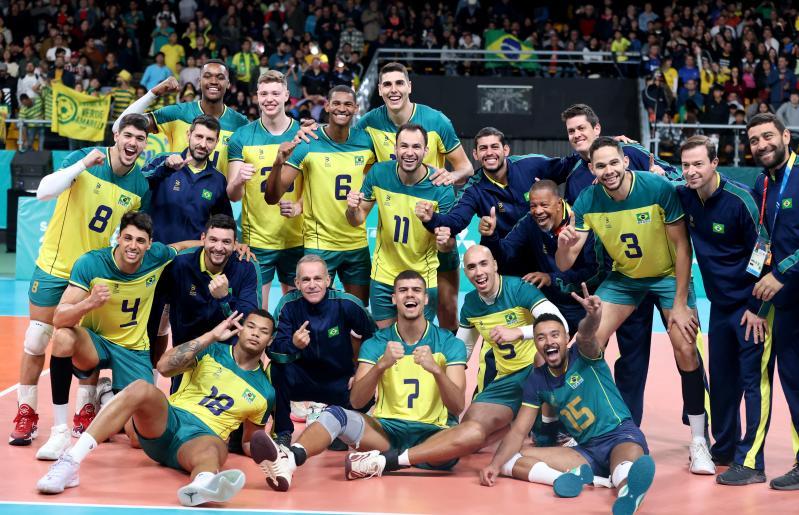 Capa da notícia - Seleção masculina estreia no Pan de Santiago com vitória sobre a Colômbia