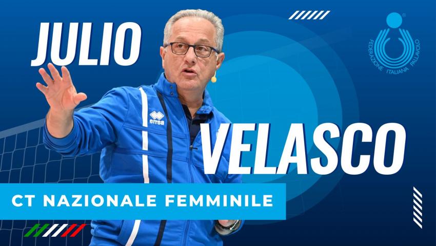 Capa da notícia - Julio Velasco é o novo treinador da seleção feminina italiana