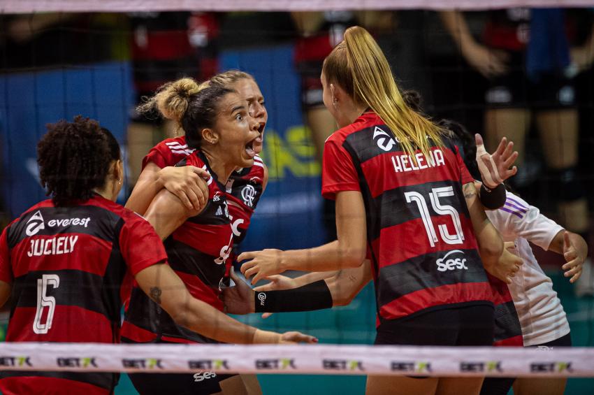 Capa da notícia - De olho na liderança da Superliga, Sesc RJ Flamengo enfrenta Osasco São Cristóvão Saúde