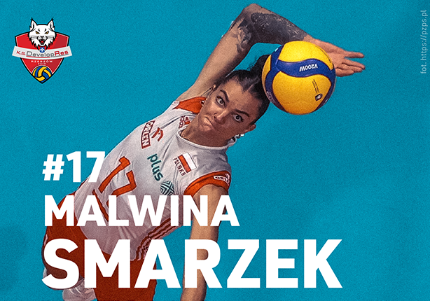 Capa da notícia - Mercado: Malwina Smarzek já tem nova equipe