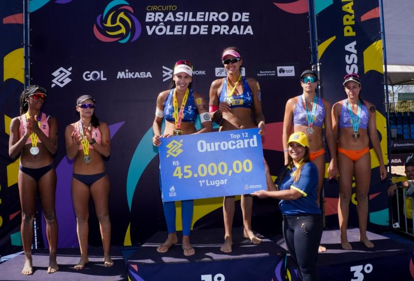 Capa da notícia - Circuito Brasileiro: Duda e Ana Patricia conquistam a sexta etapa seguida