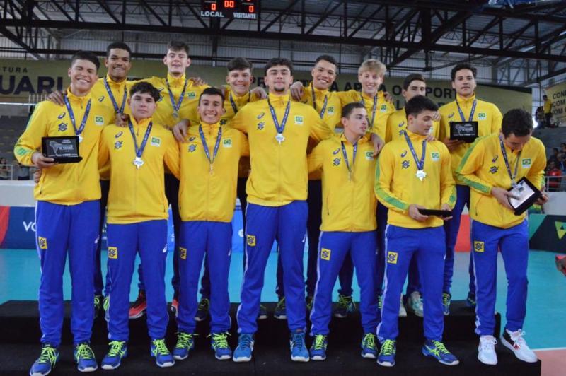 Capa da notícia - Seleção masculina sub-19 conquista a prata no Sul-Americano
