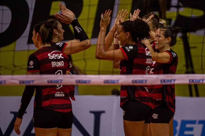 Capa da notícia - Sesc RJ Flamengo tem mais um difícil jogo na Superliga