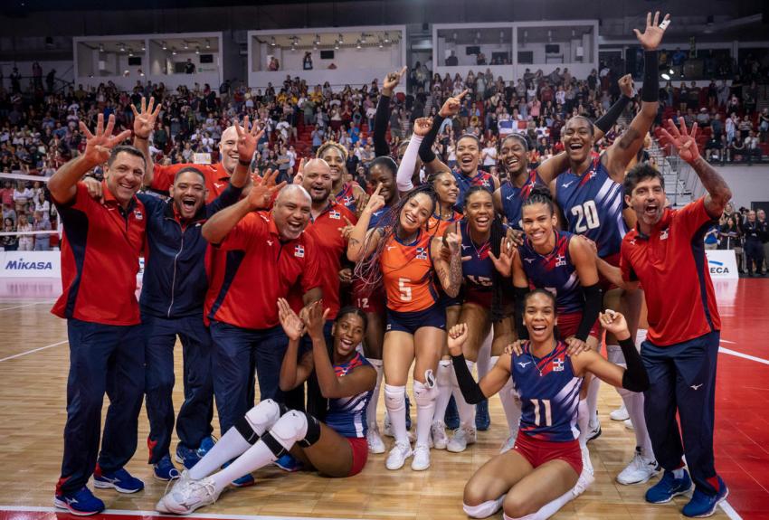 Capa da notícia - Norceca: República Dominicana bate EUA e conquista o título continental