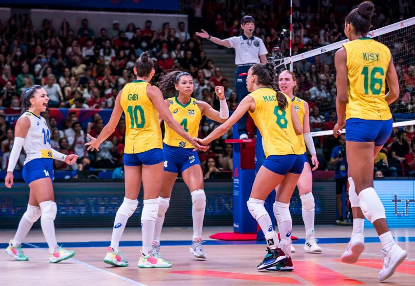 Capa da notícia - Brasil está na final da Liga das Nações