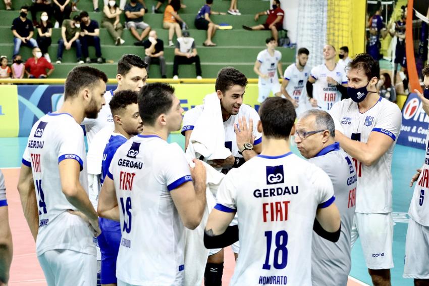 Capa da notícia - Fiat/Gerdau/Minas vence mais uma na Superliga