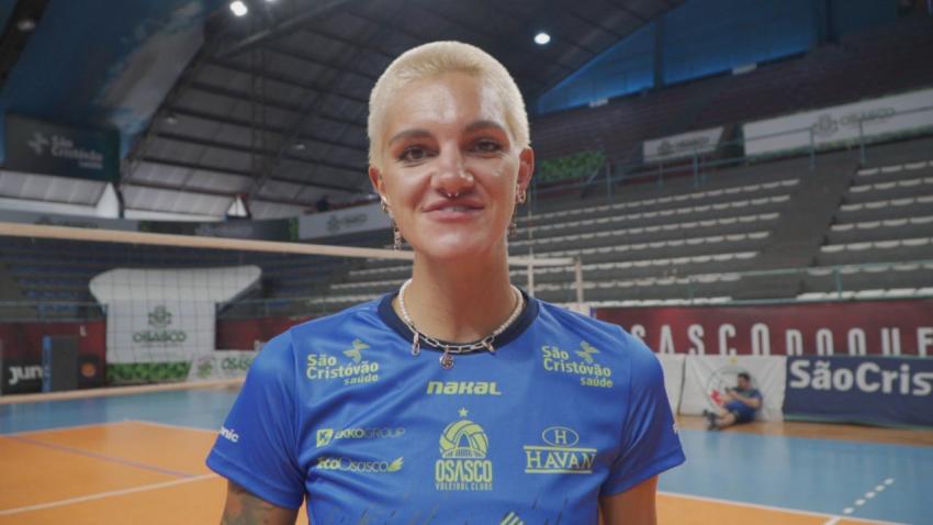Capa da notícia - [VÍDEO] Osasco mostra Malwina Smarzek nos primeiros treinos