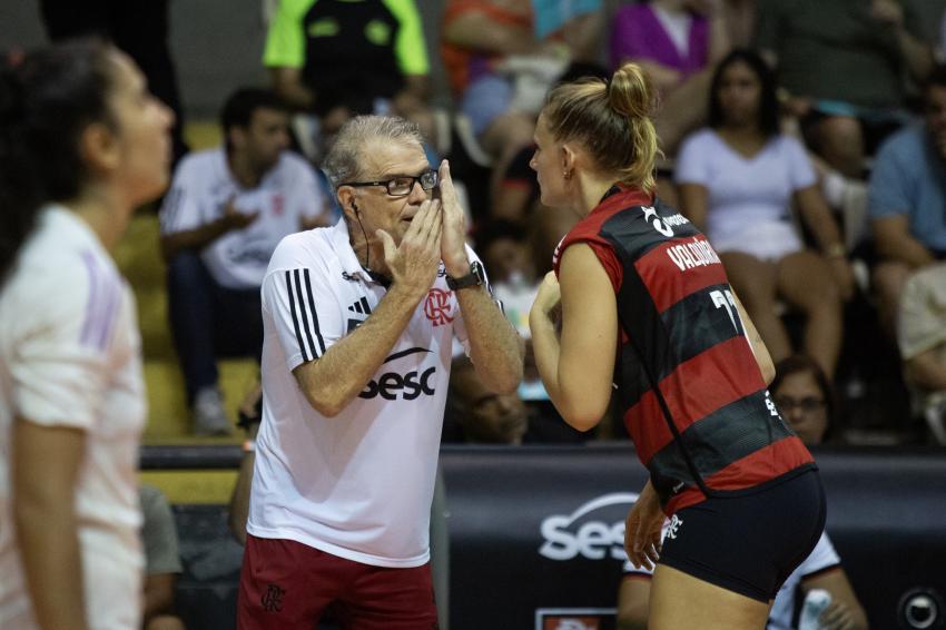 Capa da notícia - Sesc RJ Flamengo enfrenta o Minas em busca da segunda vitória na Superliga