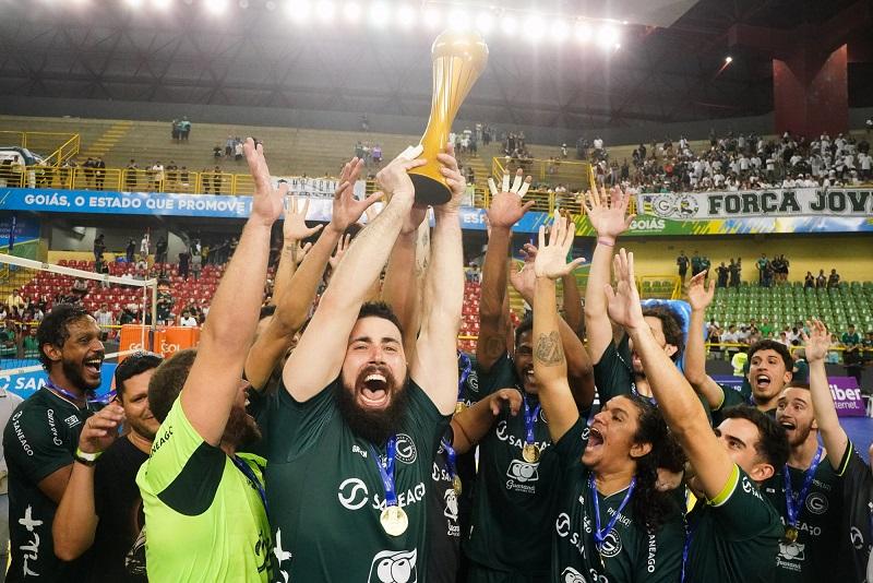 Capa da notícia - Saneago Goiás Vôlei conquista o título da Superliga B