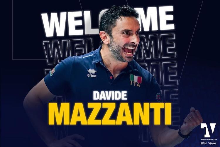 Capa da notícia - Itália: Trentino contrata Davide Mazzanti