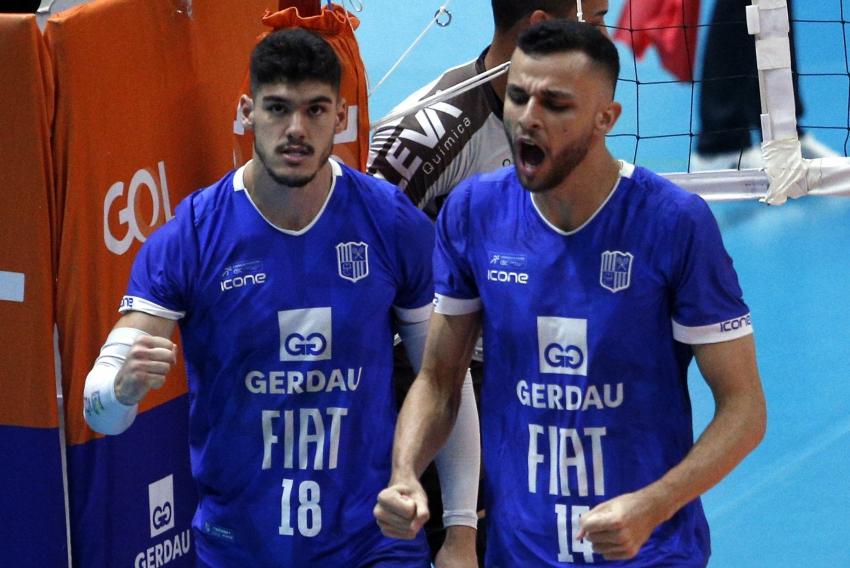 Capa da notícia - Fiat/Gerdau/Minas defende liderança da Superliga